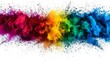 © Apisit - Dynamic display of colorful powders creating a beautiful cloud effect.