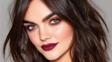  Makeup application tutorial beauty studio video content indoor close-up glamour and elegance