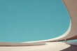 © Jumaria - Minimalist view of curving white architectural structure against bright blue sky