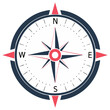 © Олена Стадник - Compass pointing north, south, east, and west