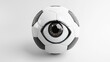 © arisa - soccer ball eye surveillance