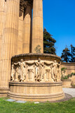 Palace of Fine Arts surrounded by greenery in San Francisco, USA