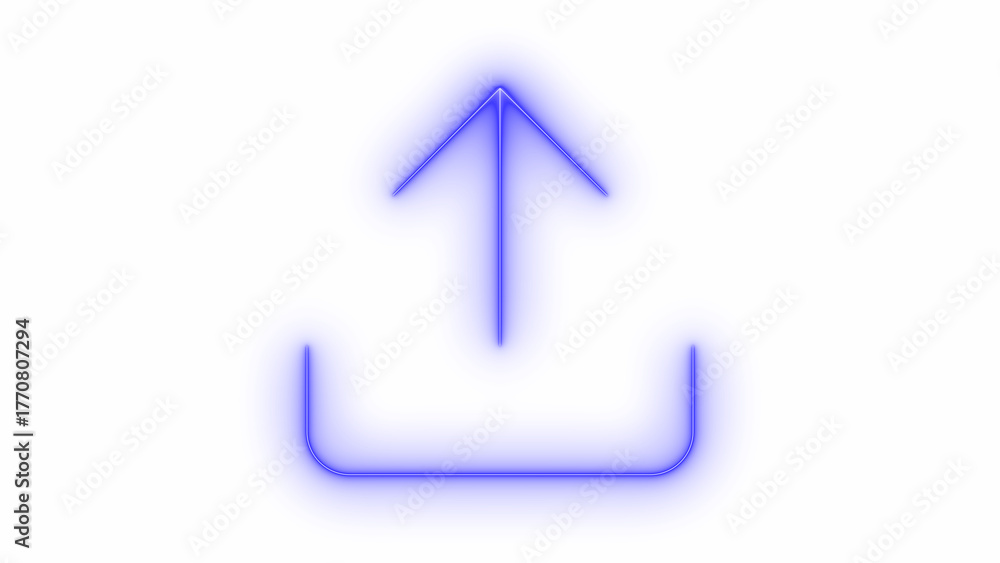 Upload file transfer cloud storage icon vector set. Outline file transfer cloud storage Icon on transparent background vector image.