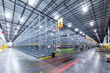 © Francisco - Interior of modern warehouse with empty racking system design for cold storage