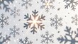 © Budi - Sparkling Snowflake Background with Glittering Lights and Bokeh Effect