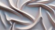 © Yasmeen  - Elegant beige silk fabric background soft folds and smooth texture perfect for fashion and design pr
