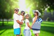 © BillionPhotos.com - Happy young family walking in the park