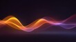 © pinporn manosri - Abstract colorful wave patterns creating a dynamic background suitable for various design projects including technology, art, or music themes with smooth gradients and vibrant hues.