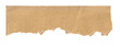 © Hasan24 - torn brown paper strips with rough edges isolated on white background