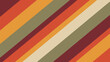 © Abdul - Diagonal stripes pattern with earth tone colors including orange brown beige and olive green shades art design
