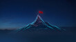 © Rashid - Conquer ambitious goals with this stunning digital mountain peak, symbolizing success, achievement, and reaching new heights in business and life