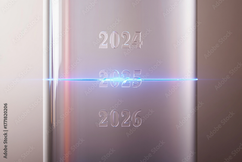 547 timeline 2024 2025 royalty-free images, stock... Polished Silver Surface Marked with Future Dates of 2024 2025 and 2026 ...