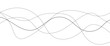 © Rayhan - Abstract wavy black and white curved lines.