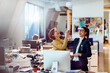 © Davor - Designers celebrating in textile office