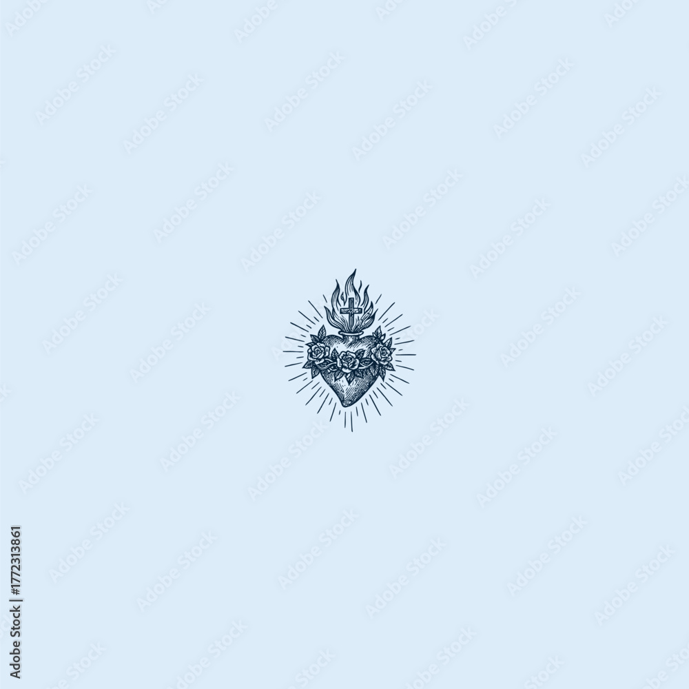 THESE HIGH QUALITY SACRED HEART JESUS VECTOR FOR USING VARIOUS TYPES OF ...