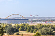© josevgluis - an Iberia plane taking off from Adolfo Suarez Madrid Barajas