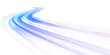 © Extrastock - Fast-moving neon lines ripple across urban roads at night, glowing in vibrant patterns that convey speed, motion, and energy. PNG