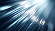© Victoria - Abstract blue metallic lines presenting a concept of speed, data transfer, and technology, offering a dynamic background with gleaming light reflections creating a futuristic feel