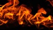 © TheWaterMeloonProjec - Abstract Flames of Fire on a Dark Background, visual intensity