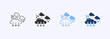 © RiskiAyu - Carbon Emission Icon Set Multiple Style Collection