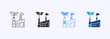 © RiskiAyu - Green Factory Icon Set Multiple Style Collection