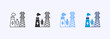 © RiskiAyu - Industries Electricity Icon Set Multiple Style Collection