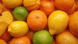 © vxnaghiyev - Close-up of vibrant citrus fruit assortment, fresh and healthy food