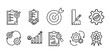 © Novary - key performance indicator (kpi)  icon set collection in outline style. Icon pack contain KPI, objective,akuntability,target,  measurement, optimization, strategy, performance, evaluation,achievement,