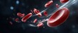 © pvl0707 - Red blood cells moving through blood vessels in a digital representation of human circulation system