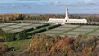 © Jean-Marc RICHARD - L'ossuaire de Douaumont est un monument à la mémoire des soldats français et allemands morts en 1916 lors de la bataille de Verdun. Il est sur le territoire de la commune de Douaumont-Vaux en Meuse