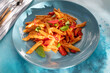 © Anna Fedorova - Traditional Italian penne pasta served with arrabbiata spicy sauce