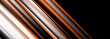 © Biod - Vibrant many-coloured contrast modern abstract background with black, white and orange diagonal stripes. High quality illustration