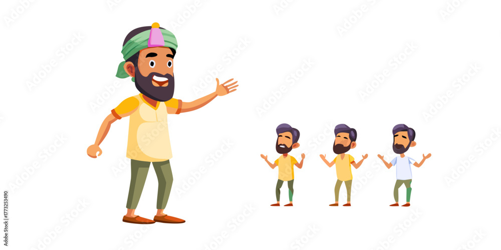 Indian man cartoon character. moral stories for the best cartoon ...
