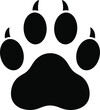 © CreatAr8 - Paw footprint icon set, paw print icons in different style, cute animal track