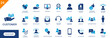 © icon - Customer icon. Containing customer service, feedback, customer care, CRM. Solid vector icon set.