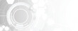 © kras99 - Modern Technology and scientific banner or header. Wireframe connected neural network
