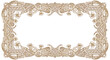 © Niza - Ornate Floral Frame Border with Vintage Style Elements