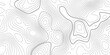 © MITA - Abstract topo contour map on white background, Topographic map Topographic contour lines map seamless patter.artography terrain contour lines backdrop for website, presentations.