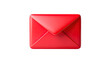 © Hahauhum - A 3D rendered glossy red envelope isolated on a dark background