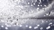 © Ashley - elegant white and silver glitter sparkle confetti background or party invitation