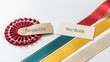 © ConceptExpert - Ribbons with Words Perspective and See Both on White Background