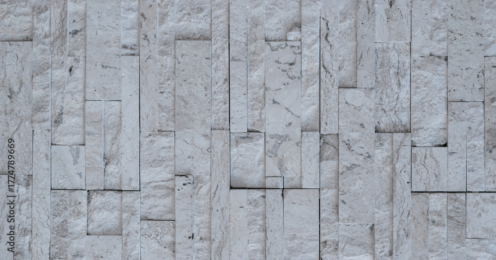 Horizontal Brick Stack Horizontal modern brick wall for pattern and background. Stock Photo ...