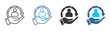 © Novary - Client icon set multiple style collection