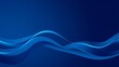 © daoxin2 liao - unanimity. Flowing wave patterns in deep blue with elegant curves and smooth gradients, minimalist aquatic scene. travel magazines, destination branding, designed for travel destination branding.