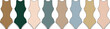 © Sultana - A collection of women's one-piece swimsuits in various earthy and muted tones, showcasing different styles and colors