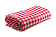 © Adri - Folded red and white checkered tablecloth (9)