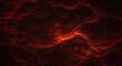 © NN AI - Fiery texture of molten lava flow. Volcanic rock background with glowing red and orange cracks. Abstract infernal surface