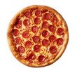 © Adri - Round pepperoni pizza, top view (1)