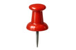 © PNG Kingdom  - Red pushpin creating a marker or reminder, pinning importance, and organizing tasks on a transparent background