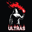 © Naturalpict - hooligan and ultras desing for tshirt dan logo